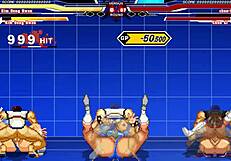 Chun-Li gets cumshot in hentai sex scene