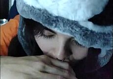 White Wolf Wants To Suck Submissive Young White Moon