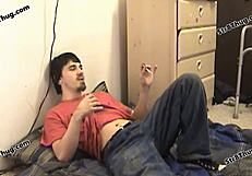 Lucky old homosexual submits to nasty horny bitch domination