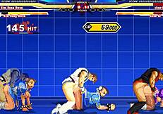 Chun-Li gets cumshot in hentai sex scene