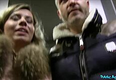 public agent catches worldclass wife banging a stranger while husband waits