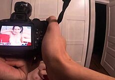 Behind The Scenes Of A Naked Photoshoot With Models Posing Intensely