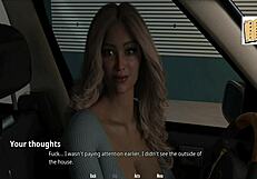 Racheal's erotic shared secret in adult visual novel Wvm 109