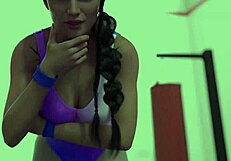 why does busty gym girl name88s triangle 13 tease me so much?