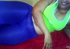 Gina Halime Gets Fucked In Bedroom Workout