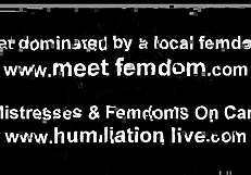 Disgusting! Feed Yourself Your Own Cum Load Now, Slave!