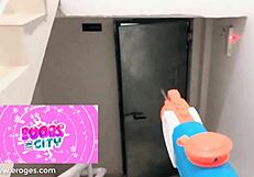 Sexy Latina Gamer Gets Wet Playing Eroge, Masturbating In Micro Bikini