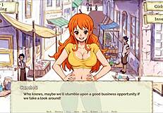 Nami Exposes Naked Body In Lusty Buccaneers Hentai Parody Ep 1