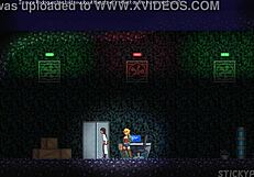 Cute Blonde With Big Ass Gets Fucked By Monster Cock In Pornplay Game!