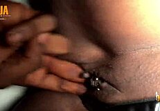 I crave pussy but big dicks make me moan loud with Nigerian lesbos