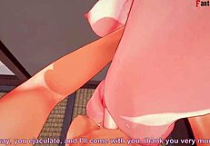 Chiori dives into hard sex in Genshin Impact 3D POV fantasy