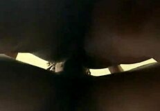 I watch this teen eagerly take my big black cock