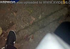 I was having an intimate moment in public and nearly got caught by the police.