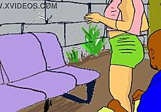 Feeling lonely and horny, the African nailcutter sought comfort in wild fetish fantasies late at night.