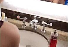 Fucking Tiny 18+ Petite Freshman In Hotel Bathroom