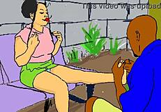 Feeling lonely and horny, the African nailcutter sought comfort in wild fetish fantasies late at night.