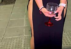 Stranger Deepthroats Young Colombian Babe After Disco For Public Car Sex