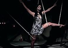 i'm tied up angelica heart in the old factory for bondage