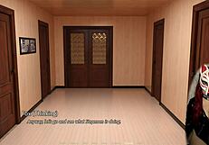 Gamer girl plays porn game in latex outdoors