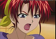 Legend of the Pervert Chikan Monogatari delivers intense footjob action in anime