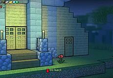 हॉर्नीक्राफ्ट पैरोडी हेंटाई गेम एप 45 में फेमडॉम कम एक्शन