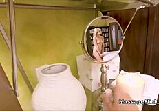 Filming As I Fuck Hot Blonde Teen During Massage POV