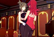 Festenia Muse and Chitose Kisaragi Engage in Intense Lesbian Play
