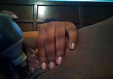 Detailed Close-Up View Of Cum Shot