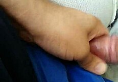 Just WATCHING this dude JERKIN IT to raw amateur gay BJ