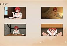 Hot Tomboy Creampies Bride In Forge Game!