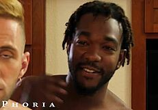 whoa, dumped babe rebounds with hot interracial threesome sex 😍