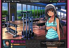 Who likes this sexy girl in huniepop hentai walkthrough?