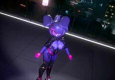 Bonnie FNF Bonfie slays in Kpop-Queencard dance!