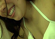 Cute Japanese Teen Girl Poses in Bikini Showing Off Skinny Frame