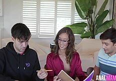 Nasty help from tutor Christy Love with Max Fills!