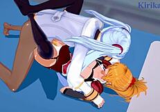 setsuko ohara, excellen browning, and ruri hoshino in a fun hentai adventure