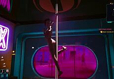 Judy and Johnny Silverhand in Hidden 3D Sex Scene with Anal