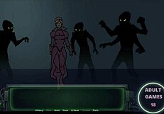 Animated porn game with Warhammer 40k theme