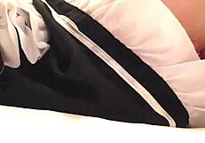 Did you see my sex friend in Rem maid cosplay give a blowjob then I licked her to orgasm?