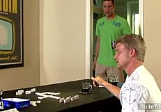 in this story, the sexy gay man receives an ass licking and gets humped passionately