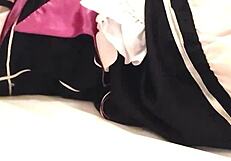 Did you see my sex friend in Rem maid cosplay give a blowjob then I licked her to orgasm?