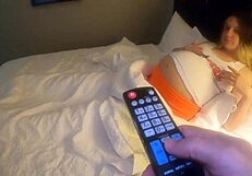 im a cheating pregnant wife about to get fucked doggystyle by the tv repairman. tits bouncing! 😈