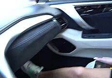 Guess what happens when she loses the race?