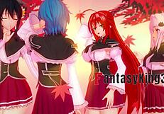 i love this hs dxd ntr madness 2 trailer in hentai