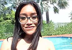 Guess what happens when she loses the race?