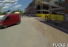 Naïve gal gets banged hard on hidden webcam