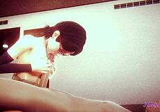 Sarada Delivers Uncensored POV Blowjob in Naruto Hentai