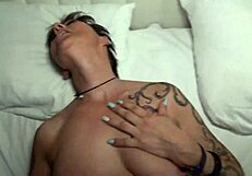 Tattooed Milf Fucks Hot Young 18+ Tattooed Guy On First Date.