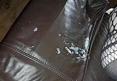 8 smelly thick cumshots on her face and in mouth hd