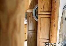 Barely Legal Teen Couple Gets Naked for Hardcore POV Action. Sparks Fly!